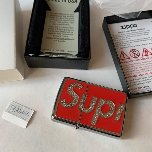 Supreme swarovski zippo - swarovski,