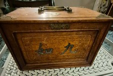 Mahjong Game Set Bone/wooden