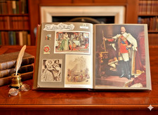 Vintage Royal Scrapbook
