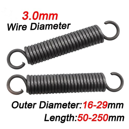 Expansion spring 0mm - 3.0mm, wire