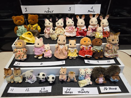 Calico critters figures you - critters, |