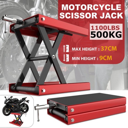 Motorcycle center scissor lift - motorcycle,