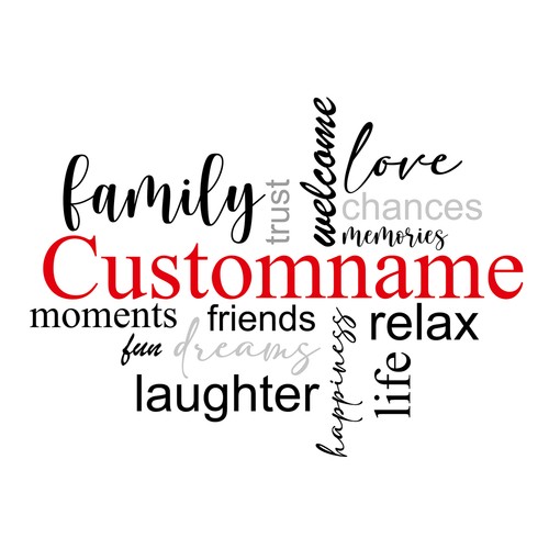 Decorative wall decal - , with