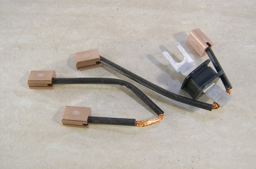 Starter motor brushes - starter, to