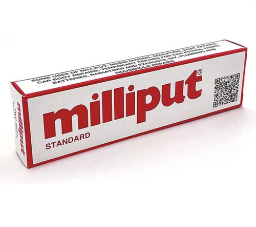 Milliput standard yellow - milliput, grey