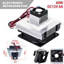 12V / 60W Thermoelectric Peltier For Refrigeration Cooling System Kit Cooler Fan