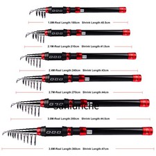 Ultrashort Telescopic Fishing