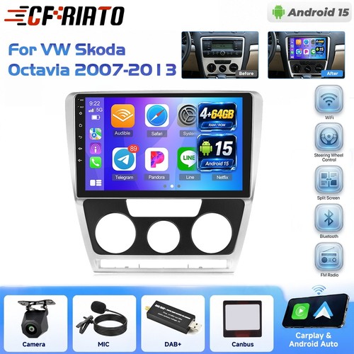 Dab 64g for skoda octavia - 4+64g,