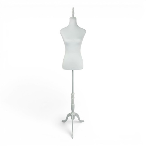White female mannequin torso - female,