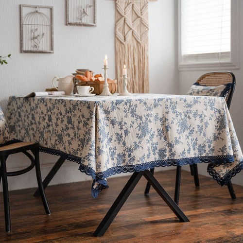 Flower pattern tablecloth - flower,