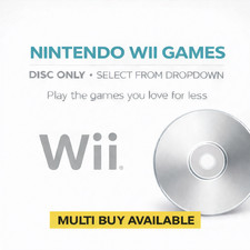 Nintendo Wii Disc Only Video