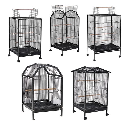 Large metal bird cage for - bird,