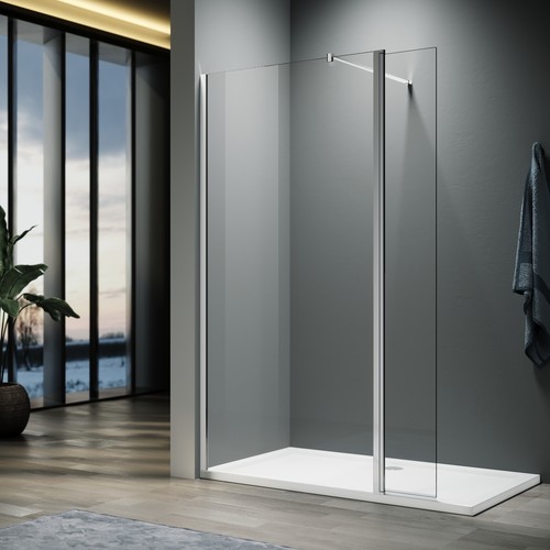 Walk shower enclosure - walk, in