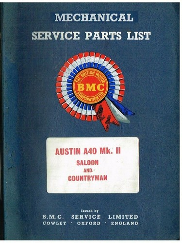 Austin a40 mk2 farina saloon - a40,