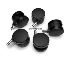 5 x Casters Steelcase Leap &