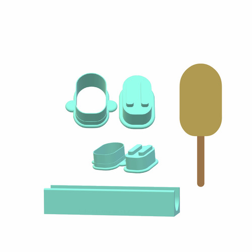 Cakesicle mold with filling - cakesicle,