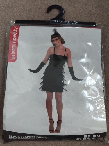 Novelty women black - black, flapper