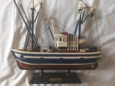 Vintage Large Wooden Trawler