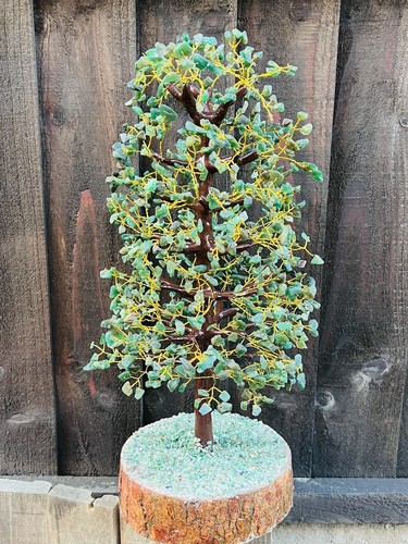 Crystal tree green - crystal, jade