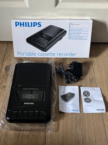 Philips portable cassette - philips,