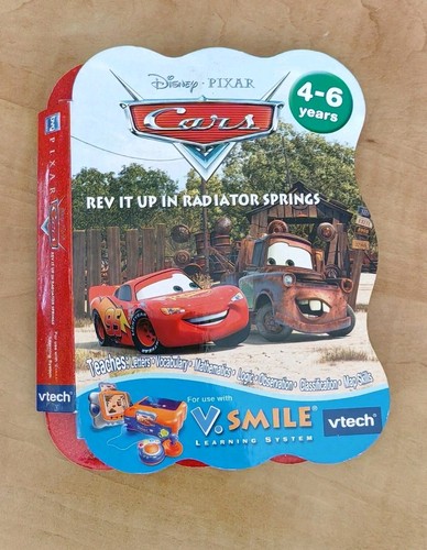 Vtech smile cars game rev - v.smile, it