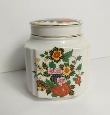 Sadler England Vtg Tea Caddy