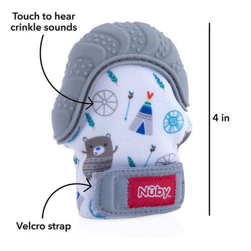 Nuby teething mitt - mitt, infant