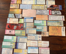 Van Halen Ticket Stubs 1978 - 2015 David Lee Roth Sammy Hagar