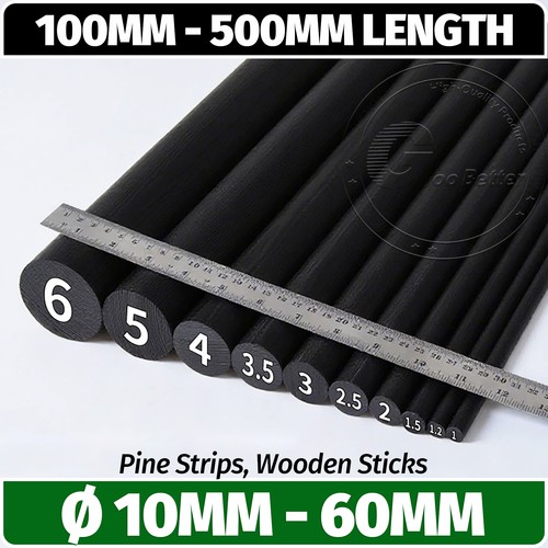 Wooden dowels 10cm - dowels, length