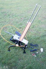 GDK 90 TARGET BLACK QUAIL CLAY PIGEON TRAP, 12V ELECTRIC AUTOMATIC CLAY TRAPS