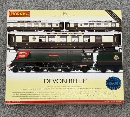 Hornby r2568 devon belle train - belle,