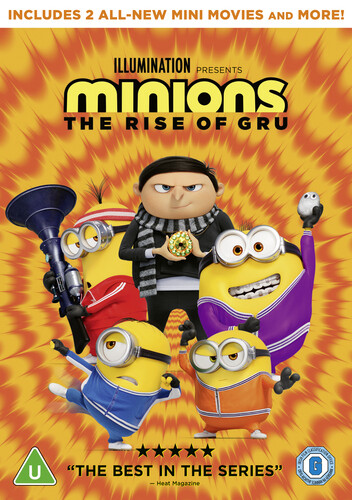 Minions the rise gru dvd - minions:, of