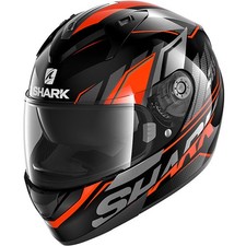 Shark Ridill 1.2 Nelum Motorcycle Motorbike Helmet Phaz Black Orange Anthracite