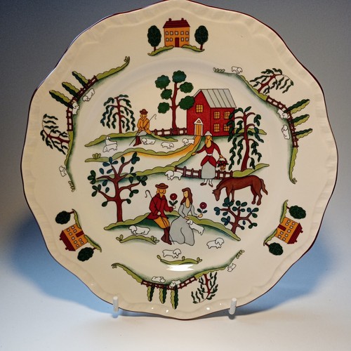 Mason ironstone country lane - country,