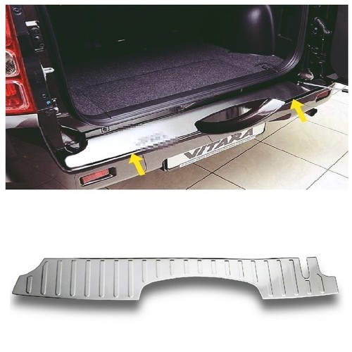 Chrome rear bumper protector - chrome,