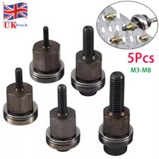 5Pcs Hand Rivet Nut Gun Head Nuts Simple Installation Riveter Rivnut Tool M3-M8