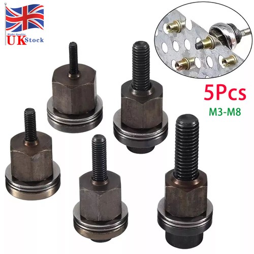 5pcs hand rivet nut gun - hand, head