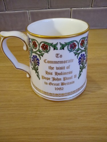 Spode bone china pope john - pope,