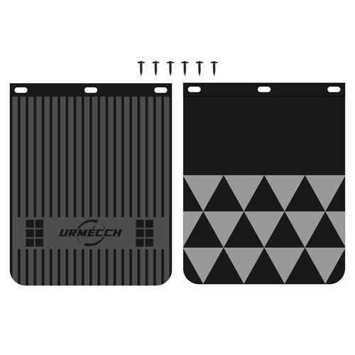 Rubber mud flaps - 2x,
