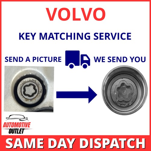 Locking wheel nut key - nut, for