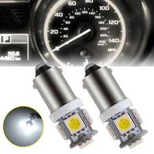 2x 12v NON POLARITY BA9S LED