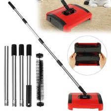 Manual Carpet Sweeper Non Electric Sweeper Floor Duster Broom Carpet Cleaner