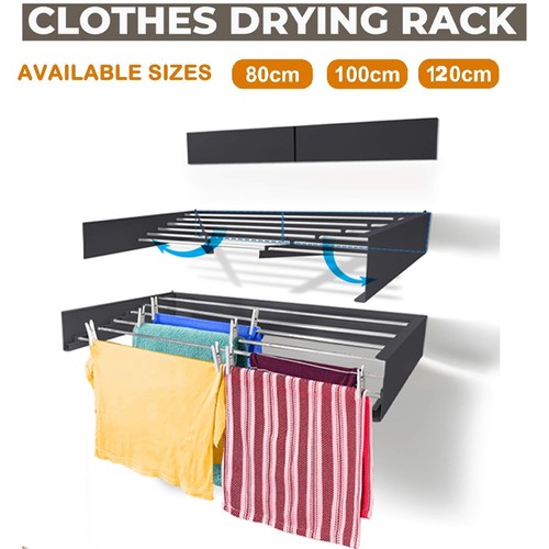 Clothes drying rack wall - rack,