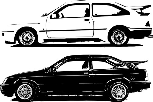 Ford sierra rs500 - sierra,