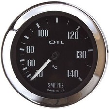 Smiths 40-140C Mechanical Oil Temp Gauge 52mm, 304cm / 120" Capillary