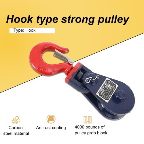 Ton snatch block - snatch, hook