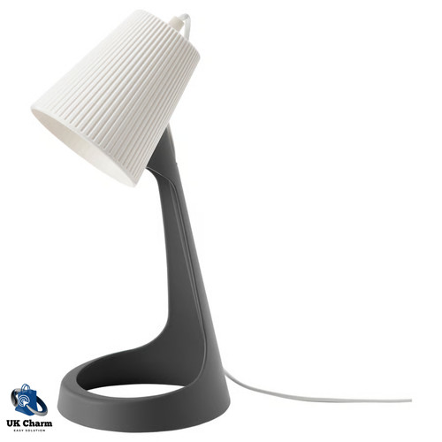 Ikea svallet desk - bedside, lamp