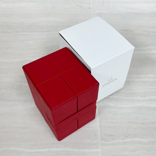 Genuine omega watch box red - watch,