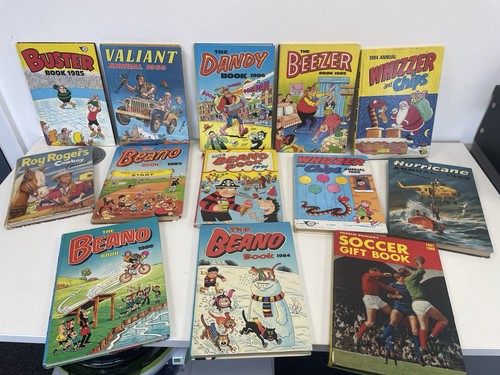 Vintage 1980s annuals beano - vintage,