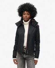 Superdry Womens Pop Zip Hooded Arctic Sd-Windcheater Jacket